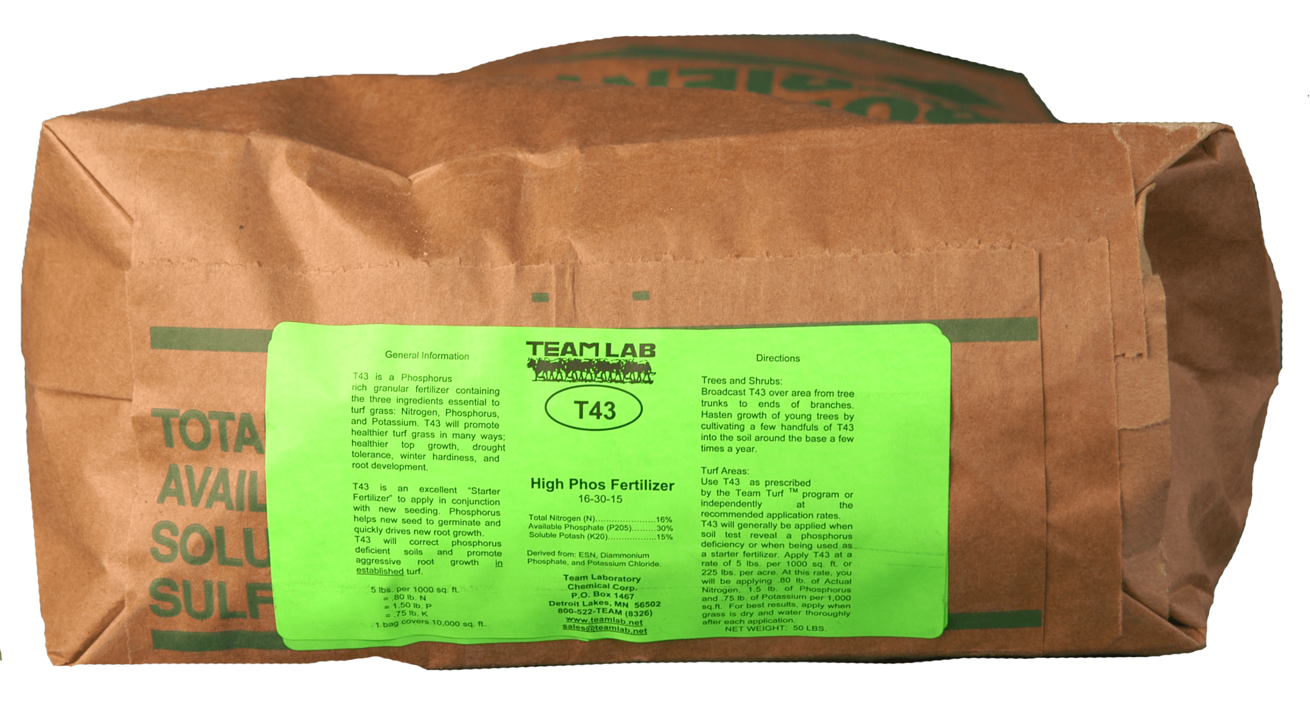 T43 High Phos Granular Fertilizer
