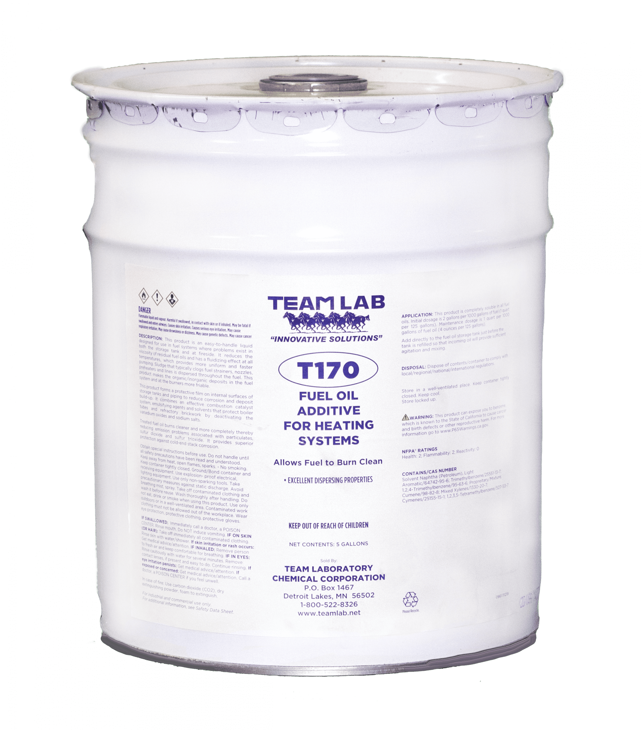 Team Lab T170 Fuel Oil Additive